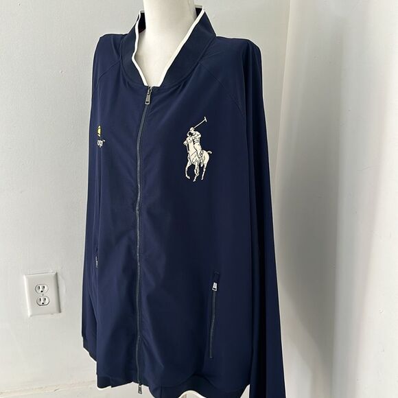 POLO US Open Lineman Windbreaker Jacket Size 4xl - Picture 2 of 6